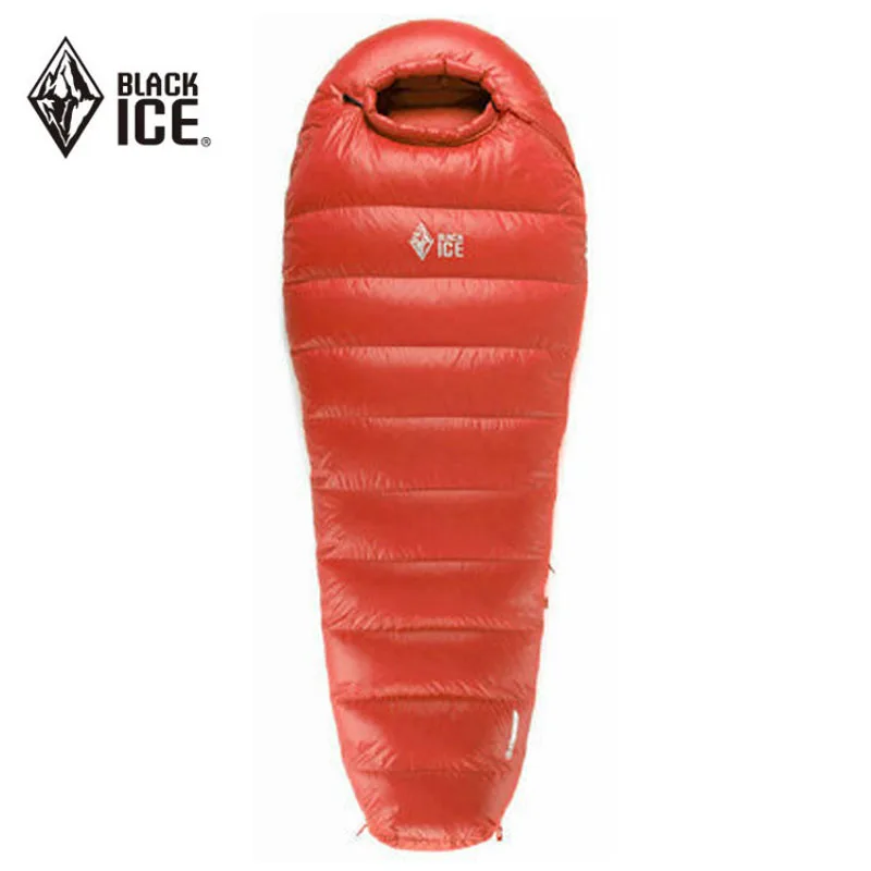 Blackice Upgrade B1500 Thickening ultra-light Winter Outdoor Mummy Waterproof Down Sleeping Bag with Carrying Bag