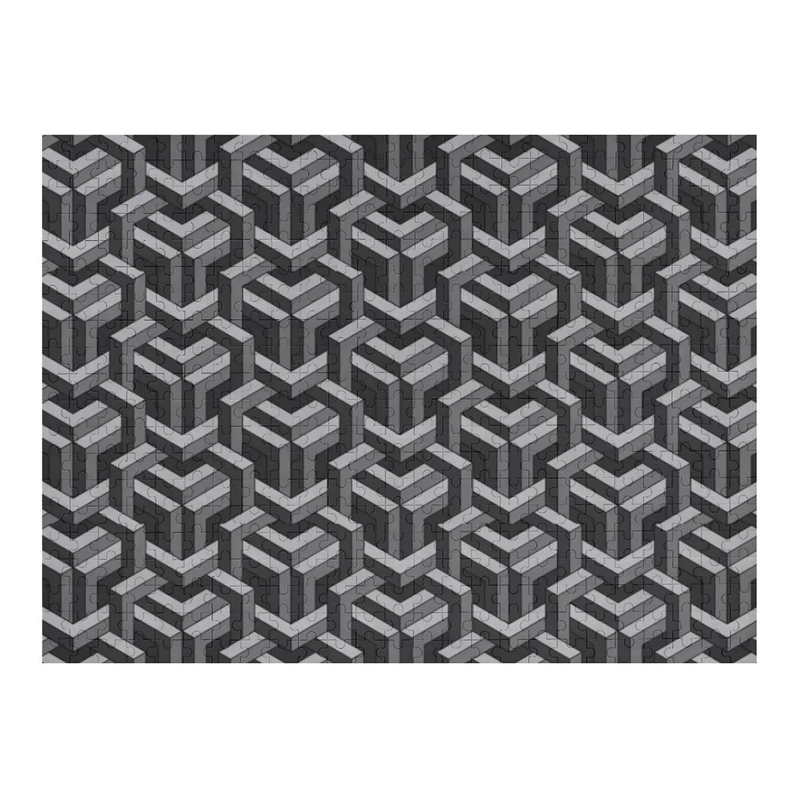 المعادلات الرياضية المفقودة - أحجية الصور المقطوعة بنمط M. C. Escher لعبة أطفال مخصصة ألغاز لعبة أطفال مخصصة