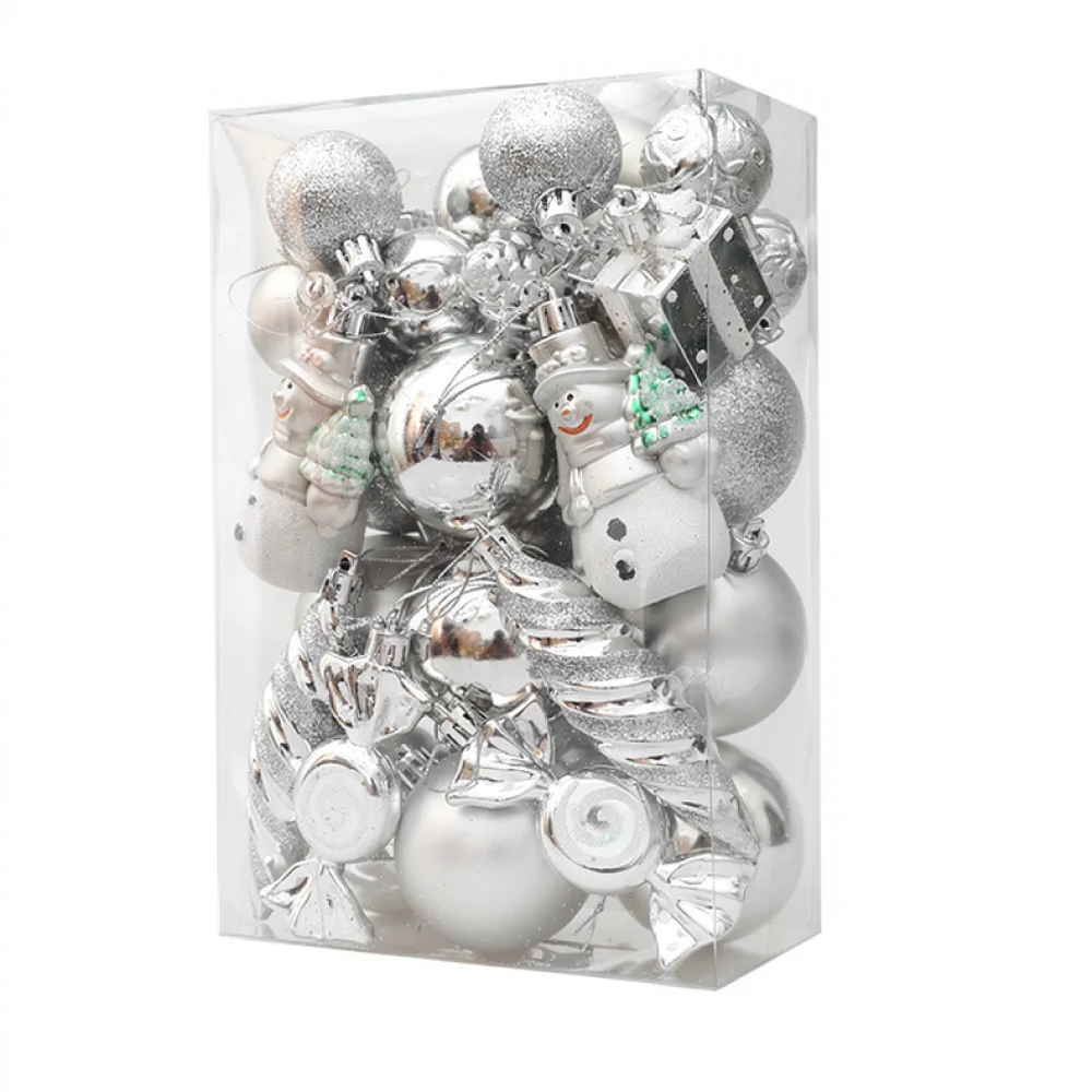 Noel Ağacı Süsü Seti Gümüş Ren - Home Xmas Decor Ideas incelemesi ve fiyatı