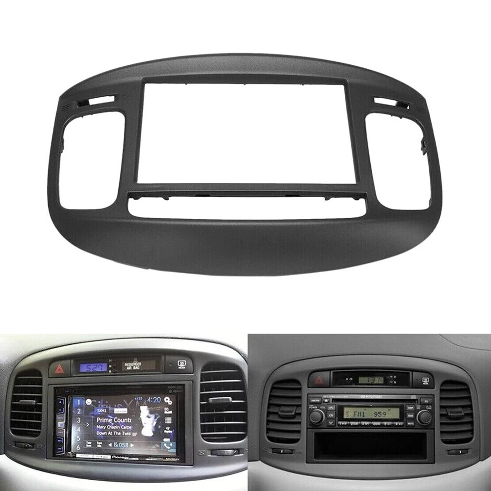 7 Inch Installation Size 2Din Plate Frame Black Color No Modifications Needed 7 Inch Installation Size Brand New