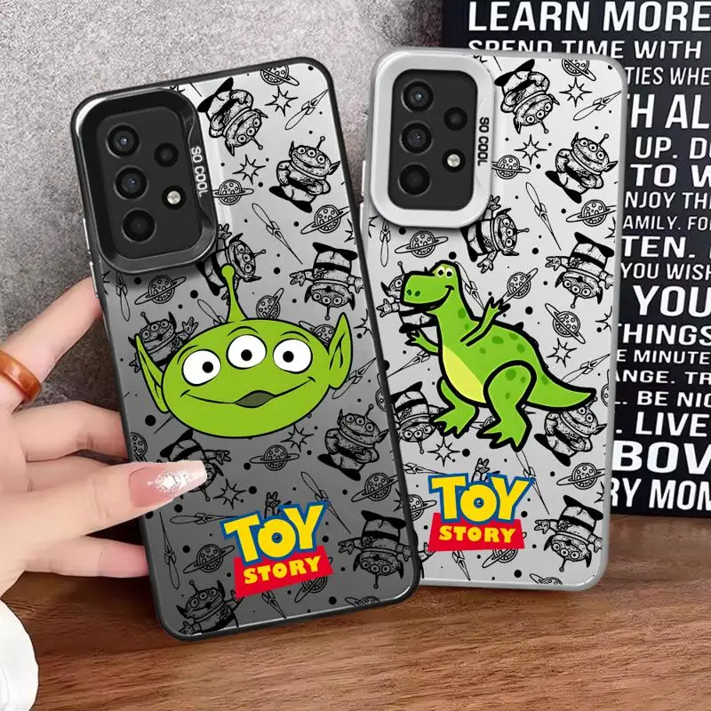 phone cases for Samsung Galaxy A34 A23 A15 4G A35 A52 A54 5G A32 A13 A55 A33 funda Back Shell Cover Disney Toy Story Woody Pride