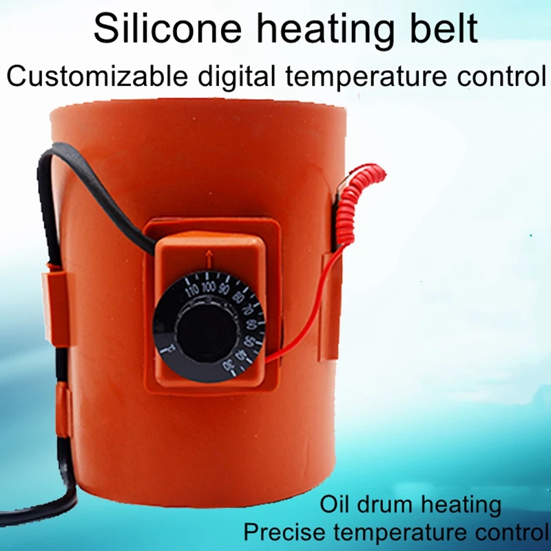 

Oil drum heating belt heater silicone rubber heating belt liquefied gas cylinder heating belt gas tank heating 200L 1740*250