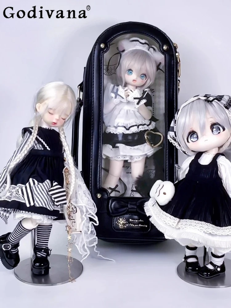 

Original Subculture Sweet Cool 6 Points Bjd Baby Doll Bag Cute Doll Collection Bag Portable Crossbody Shoulder Bjd Shoulder Bags