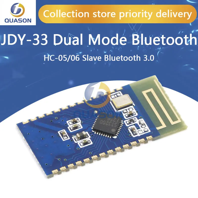 JDY-33 dual mode Bluetooth SPP Bluetooth SPP-C compatible with HC-05/06 slave Bluetooth 3.0