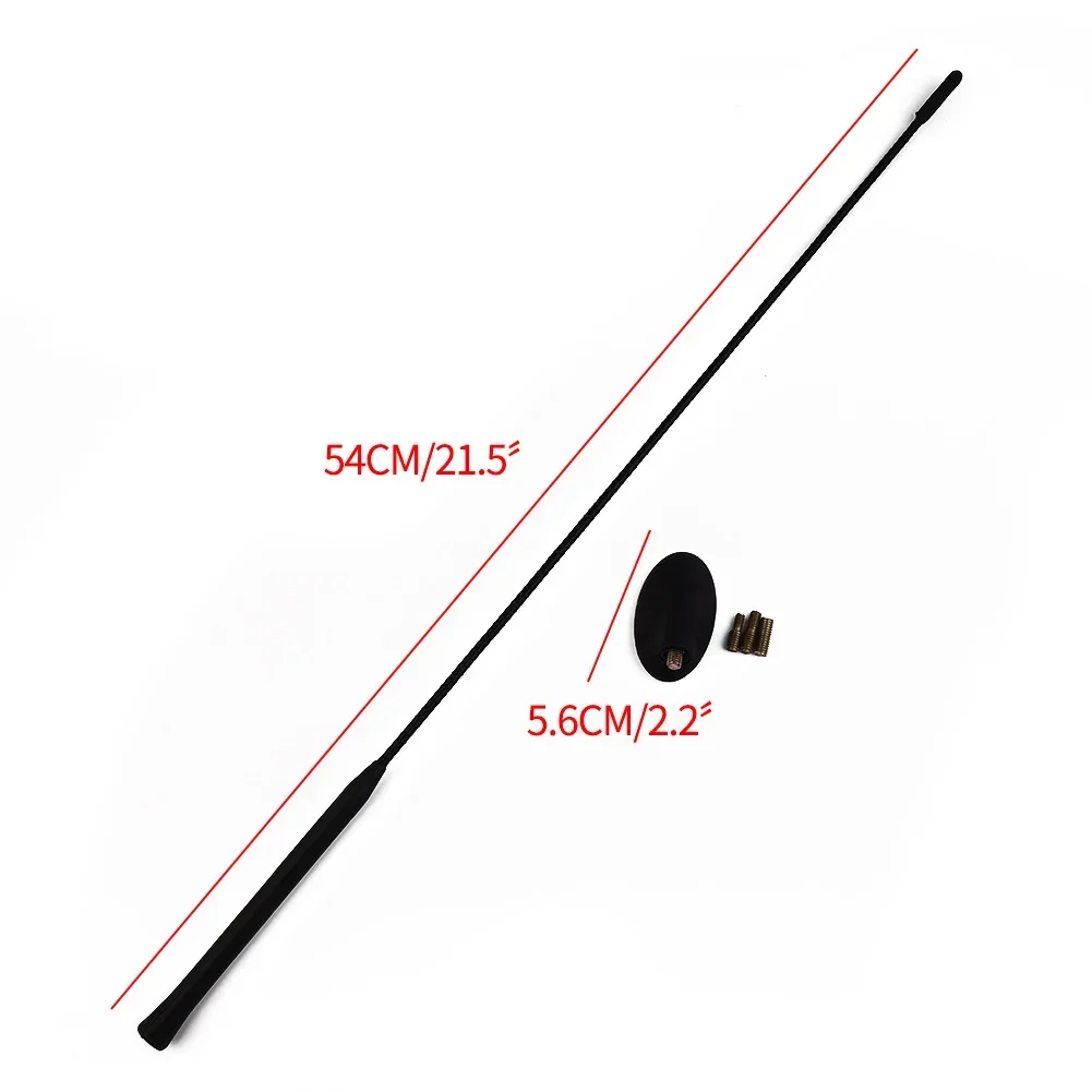 車のルーフアンテナマストキット、フォードフォーカス2007用am/fmアンテナ、空中車のルーフツール、車の外装部品、空中部品、54cm