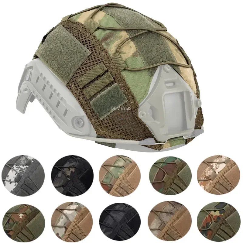 Tactical Helmet Cover Outdoor Sport Hunting CS Helmets Cover for Ops-Core PJ BJ MH Type Combat Helmet Cloth