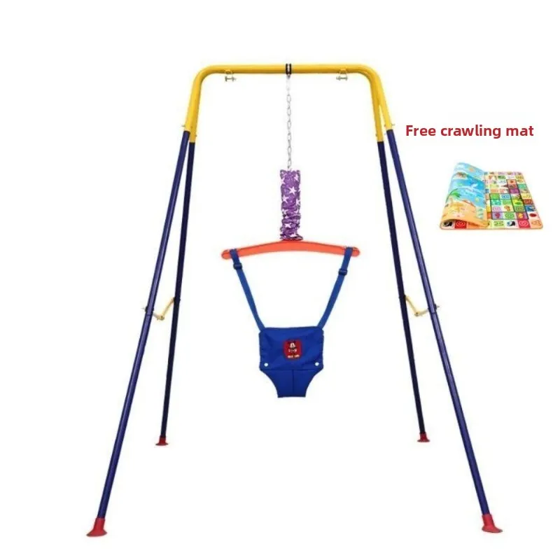 Swing Outdoor Indoor Bounce Rack Household Three-in-One