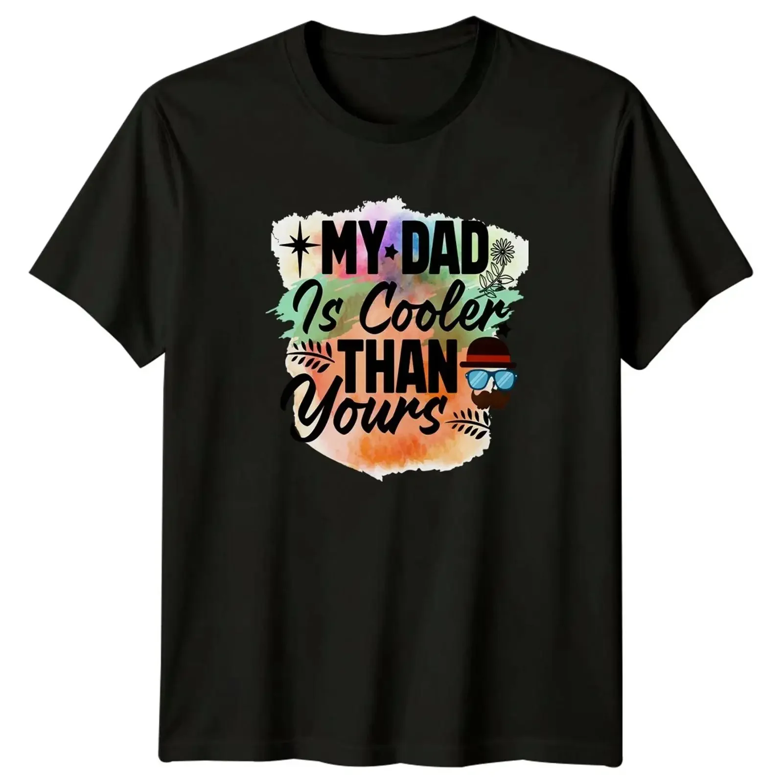 Mein Vater ist cooler als Herren T Shirt Vaterschaft Familie Vatertag Geschenk für Ihn vintage Washed designer clothes