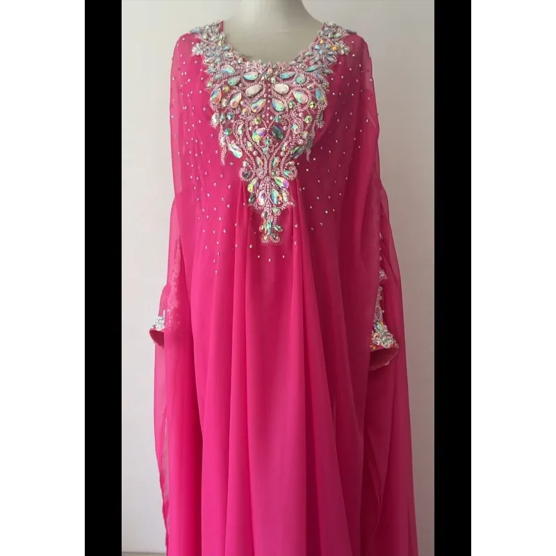 

Customized Belly Oriental Dance Costumes Performance Dress Ha Li Hai Bay Hair Swing Robe (price Includes Robe and Base)
