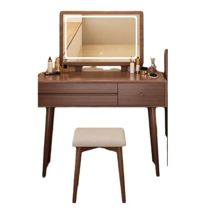 Solid wood dressing table, new Chinese dressing table