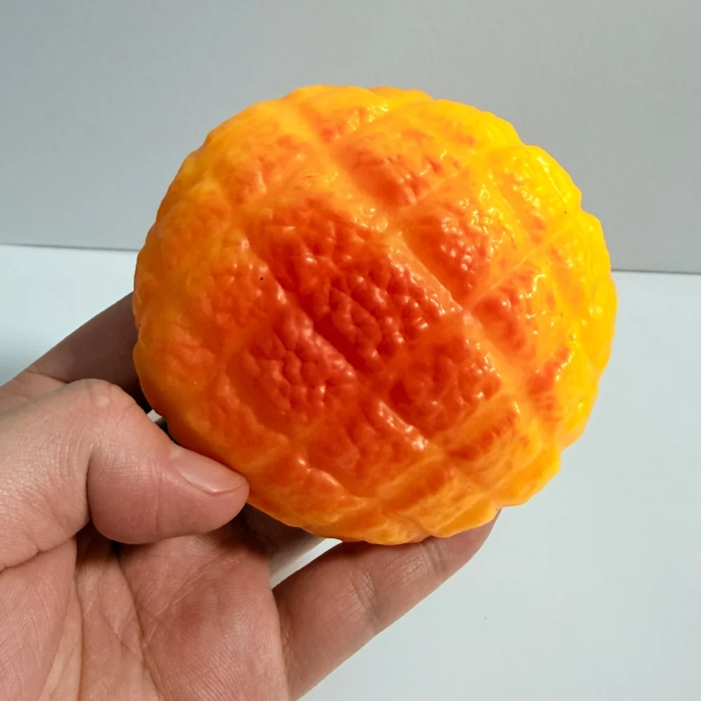 Stress Relief Toy Pineapple Bun Squishy Crunchy Stress Ball Fidget Toy Squeeze Toys for Xmas Gift