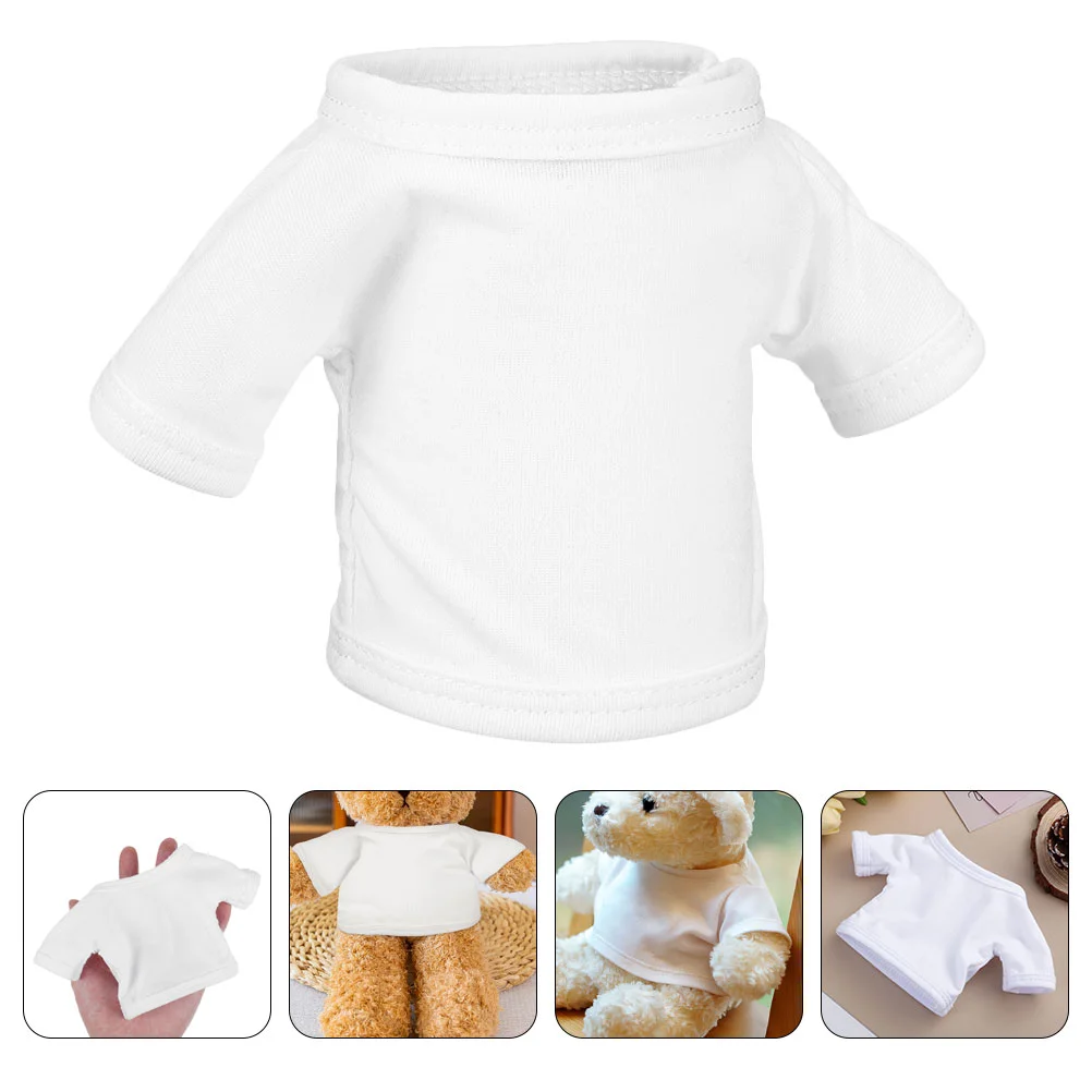 Ropa de oso, juguetes para bebé, camisa, trajes de animales de peluche, suaves para peluches, animales pequeños, Mini disfraces de tela, ropa