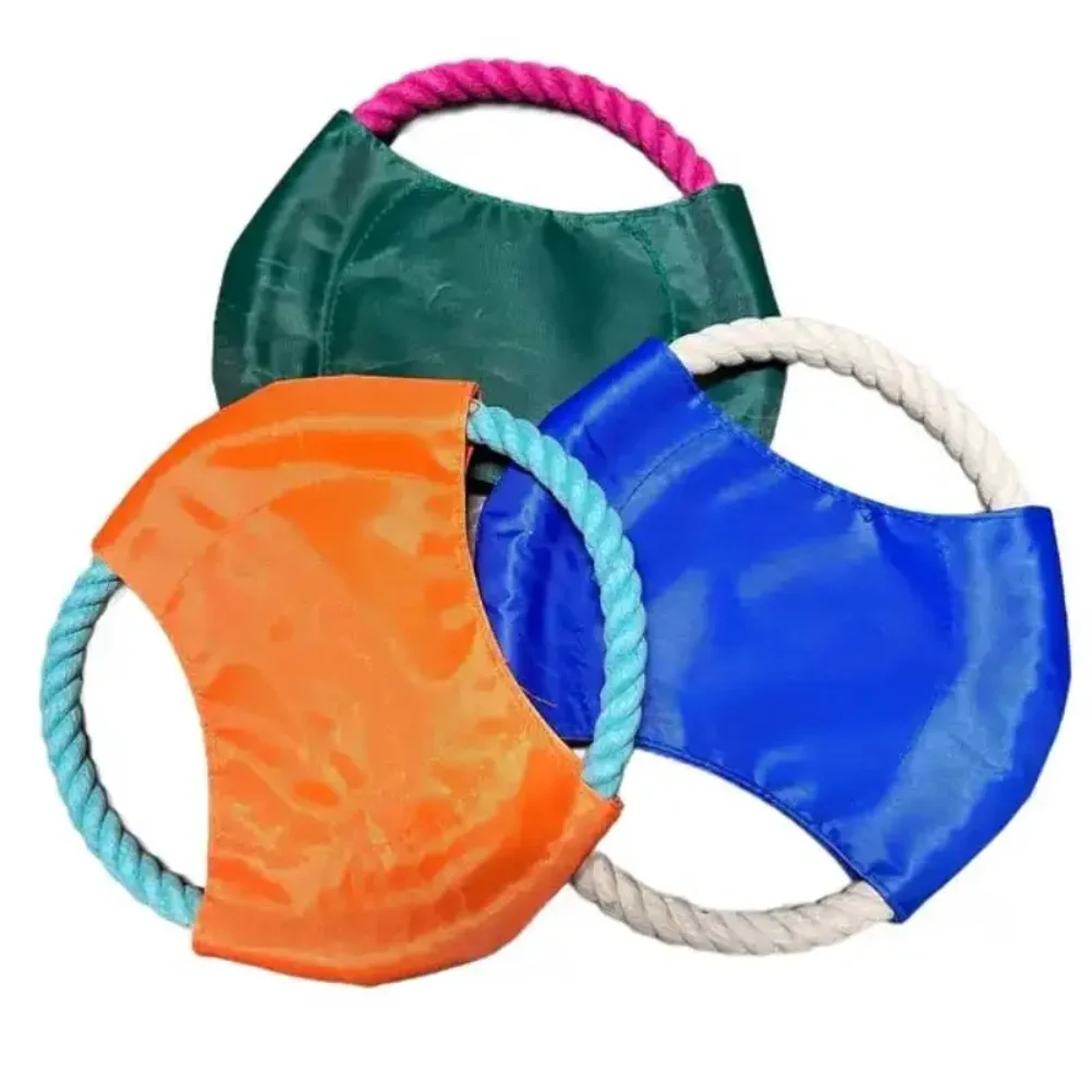 

Dog Toy Pet Molar Bite-resistant Frisbee for Small Medium Dog Puppy Interaction Cleaning Teeth Pet Chew Toys