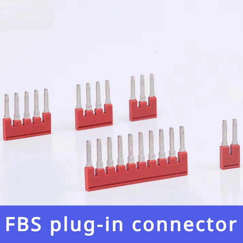 1PCS FBS 2-5 3-5 4-5 5-5 10-5Center contact Fixed Bridge Plug-in bridge for ST2.5 DIN Rail Terminal Blocks Accessories