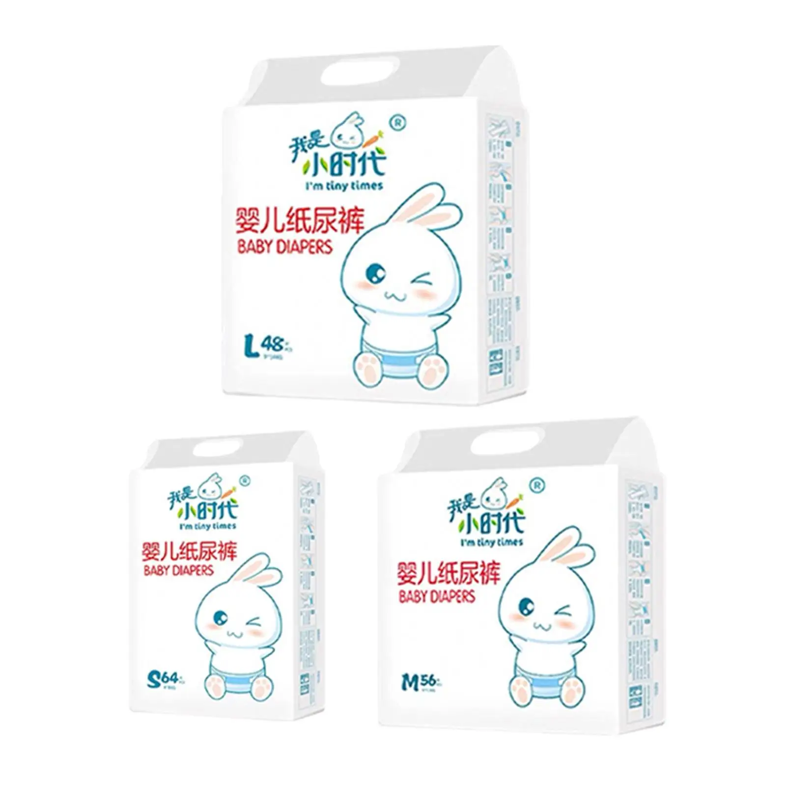 Baby Disposable Diapers Leak Protection Soft Nappy Pants Protect Skin