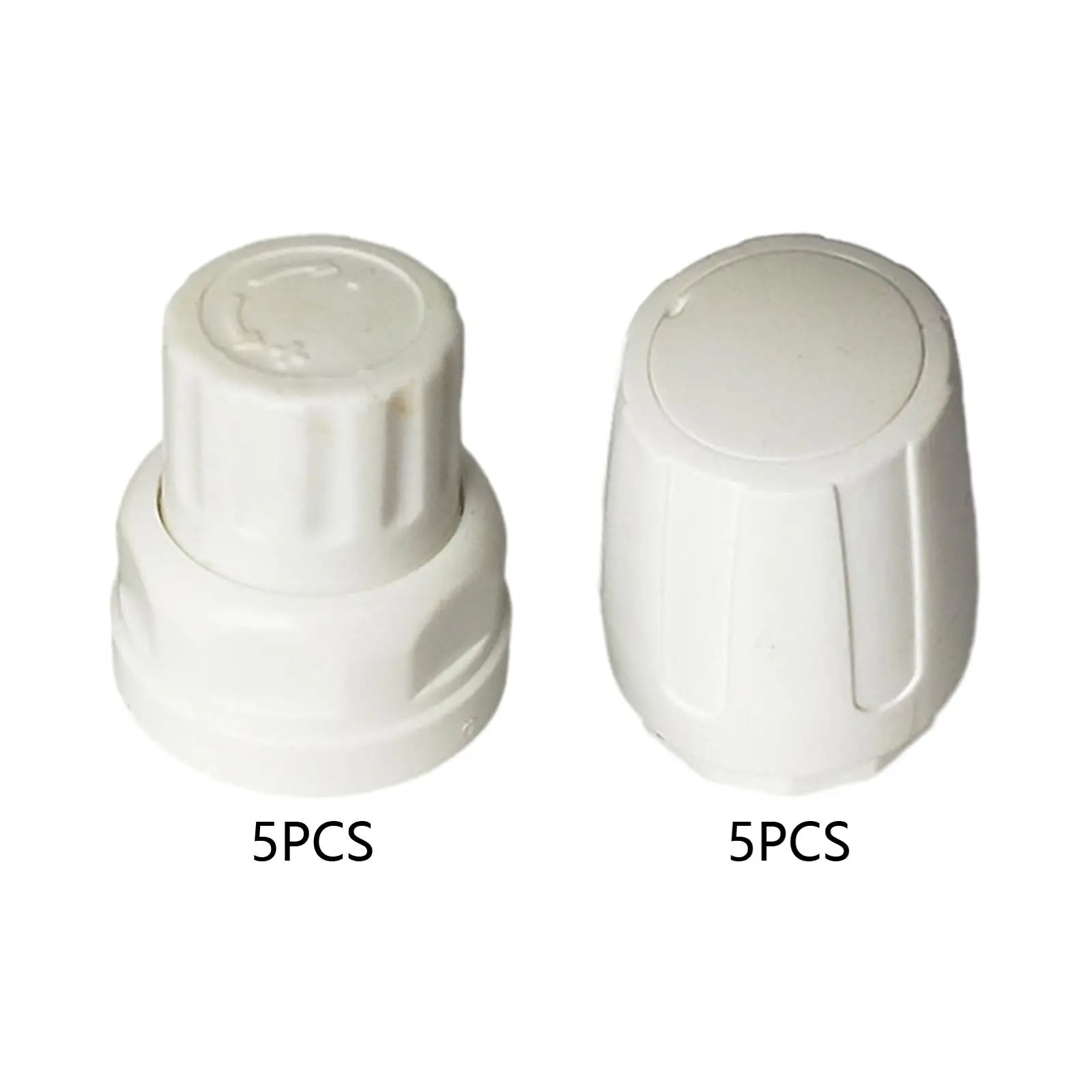 5 Pieces Radiator Valve Caps Replacement Replacement Cover Valve for Adults