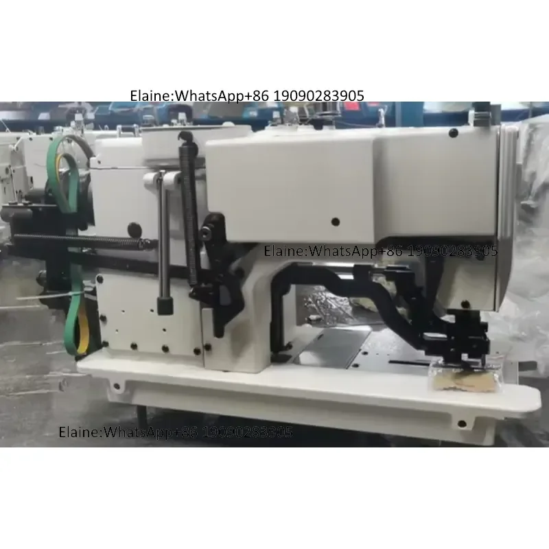 QK-781F High Speed Straight Button Holing Integrated Direct Device Industrial Sewing Machine With Auto Presser Foot