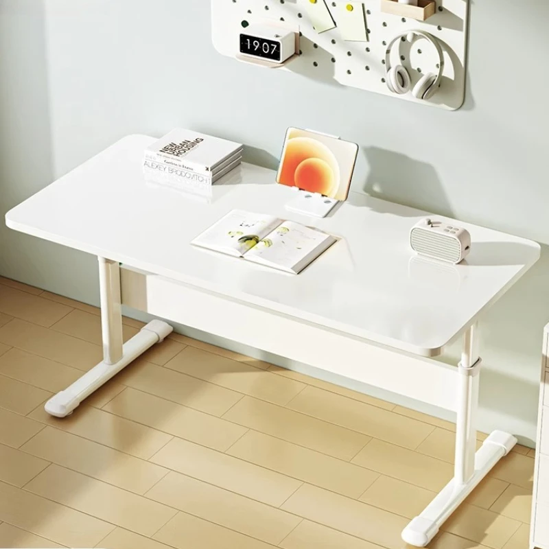 

Study desk Student desk Lifting writing desk Solid wood Homework Computer