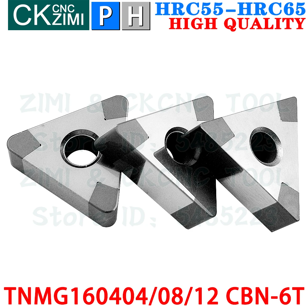 TNMG160404 CBN TNMG160408 CBN TNMG160412 CBN 6T البورون نتريد إدراج تحول إدراج أدوات أدوات مخرطة معدنية باستخدام الحاسب الآلي TNMG للصلب