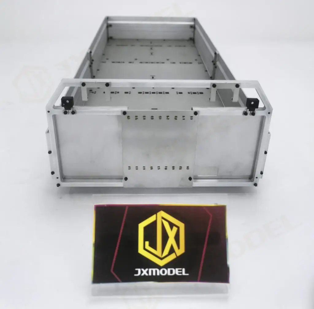 

JXMODEL RC Metal Cargo Buckets 4 or 5 Axles for 8*8 10*10 1/14 Hydraulic Front Crane Truck F1650 Car Model Toys Part TH22716