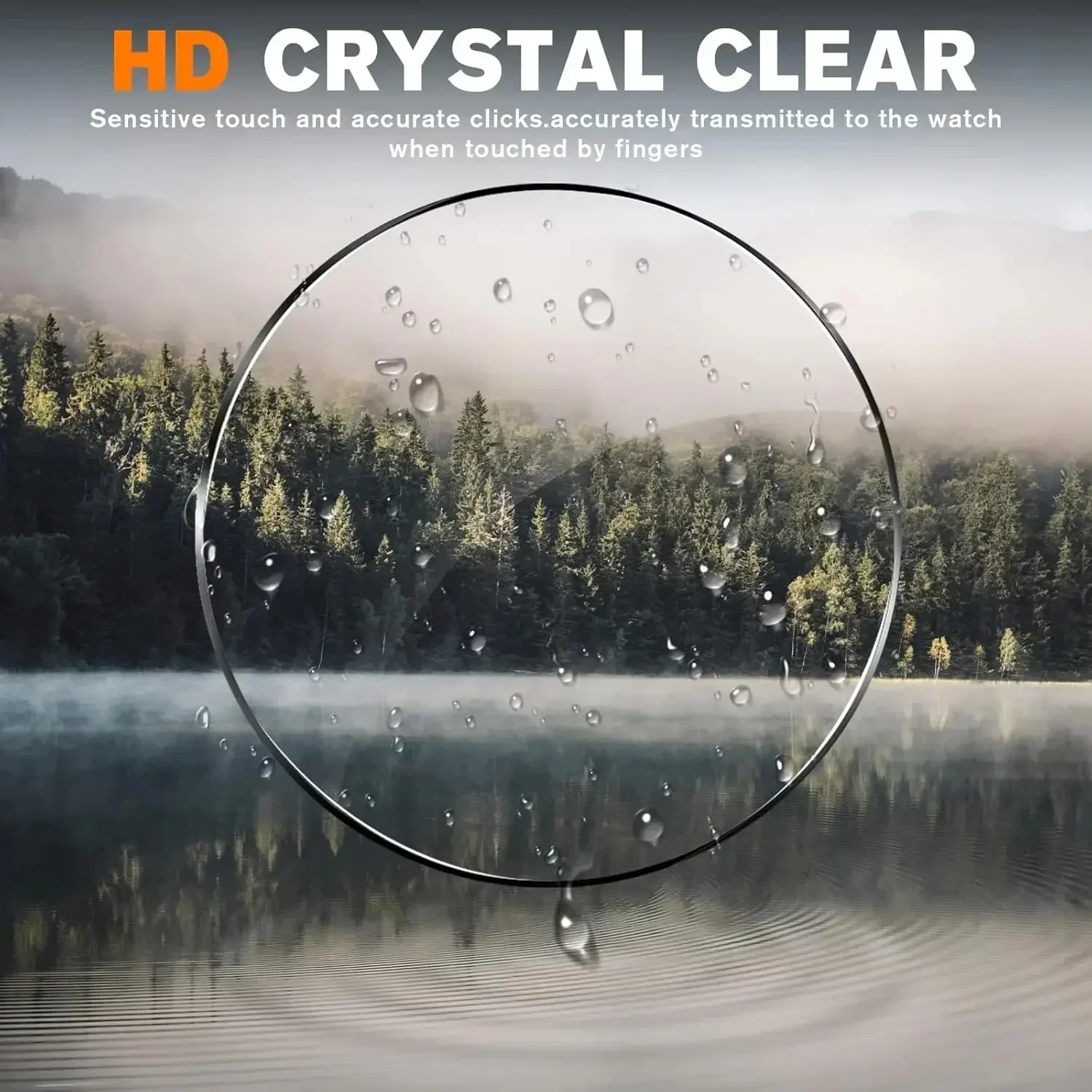 زجاج مقسى لساعة لا شيء 3 Pro HD واقي شاشة شفاف 9H طبقة رقيقة واقية لساعة لا شيء CMF 3Pro #6