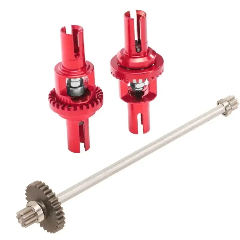 FOR WLtoy 1/28 K989 284131 284010 Metal Upgrade Differential & Drive Shaft Set RC Car Performance Parts