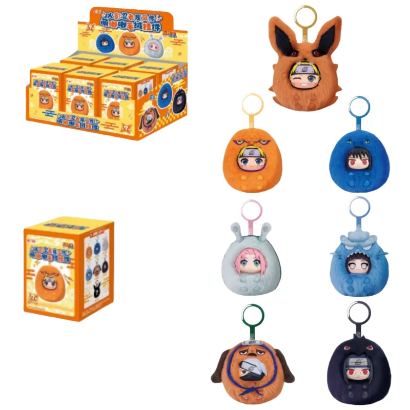 

Новый оригинальный Eaki Naruto, милая серия Dudu, модная слепая коробка, игрушки, коллекционная кукла Kawaii, брелок для ключей, сумка, подвесной подарок с персонажем аниме