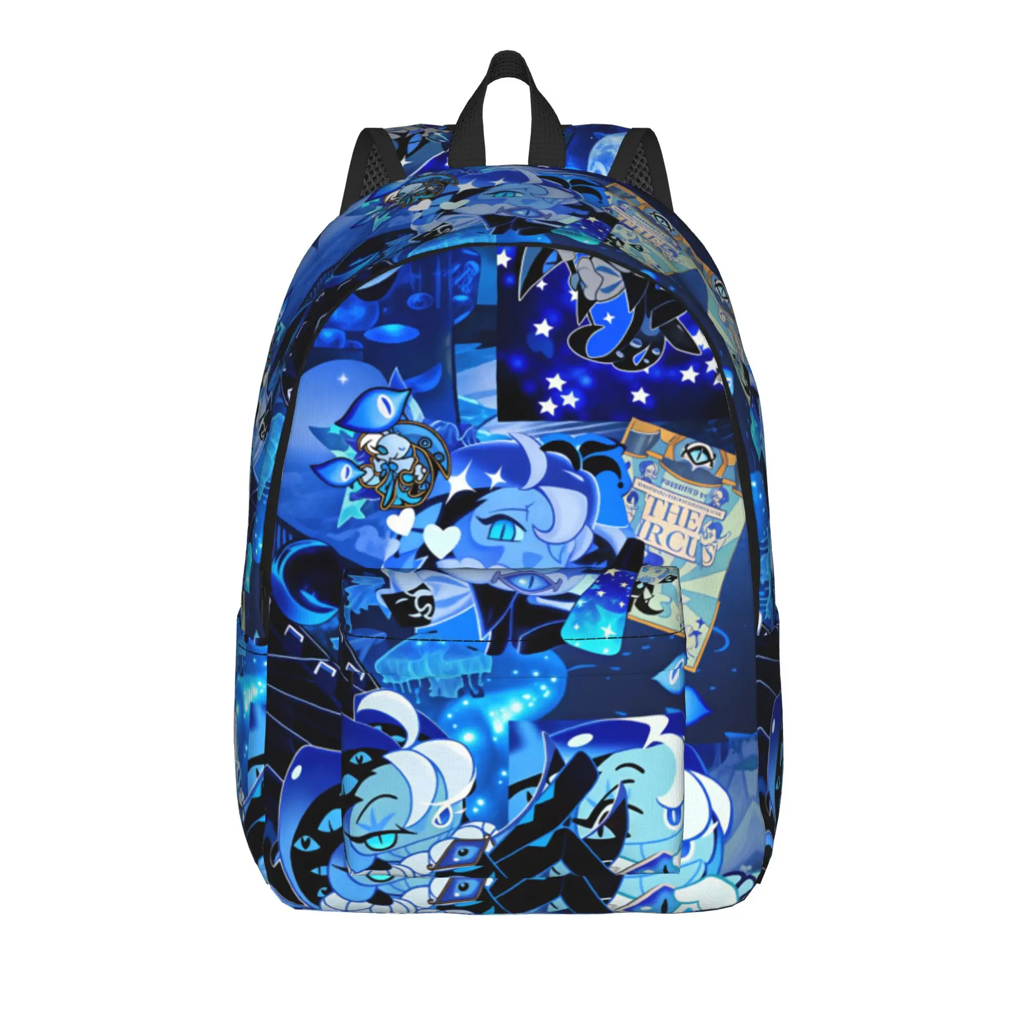 Shadow Milk  (15) Backpack Cookie Run Kingdom Student Polyester Sport Backpacks Durable Pretty High School Bags Rucksack