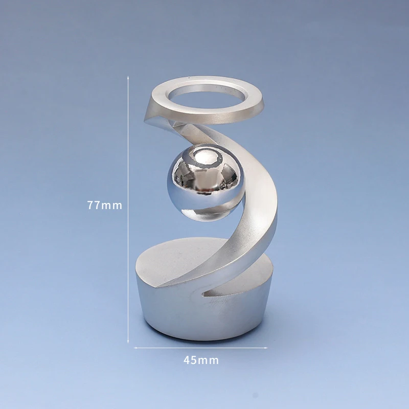 جيروسكوب دوار معدني معلق مع تأثير بصري أداة تركيز لتخفيف التوتر للبالغين والأطفال لعبة جيروسكوب تململ سبينر #5