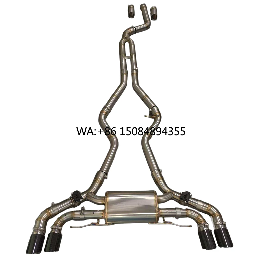 

Catback Exhaust for M340/M340i M440i 3.0T Stainless Steel Valvetronic Pipes Muffler Remote Control SS304 Stainless Steel