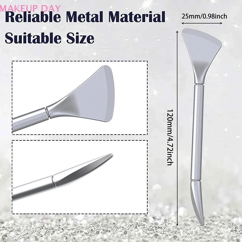 Face Skin Care Pore Prep Tool Stainless Steel Skin Spatula Acne Popper Pimple Extractor Blackhead Remover Facial Deep Cleansing