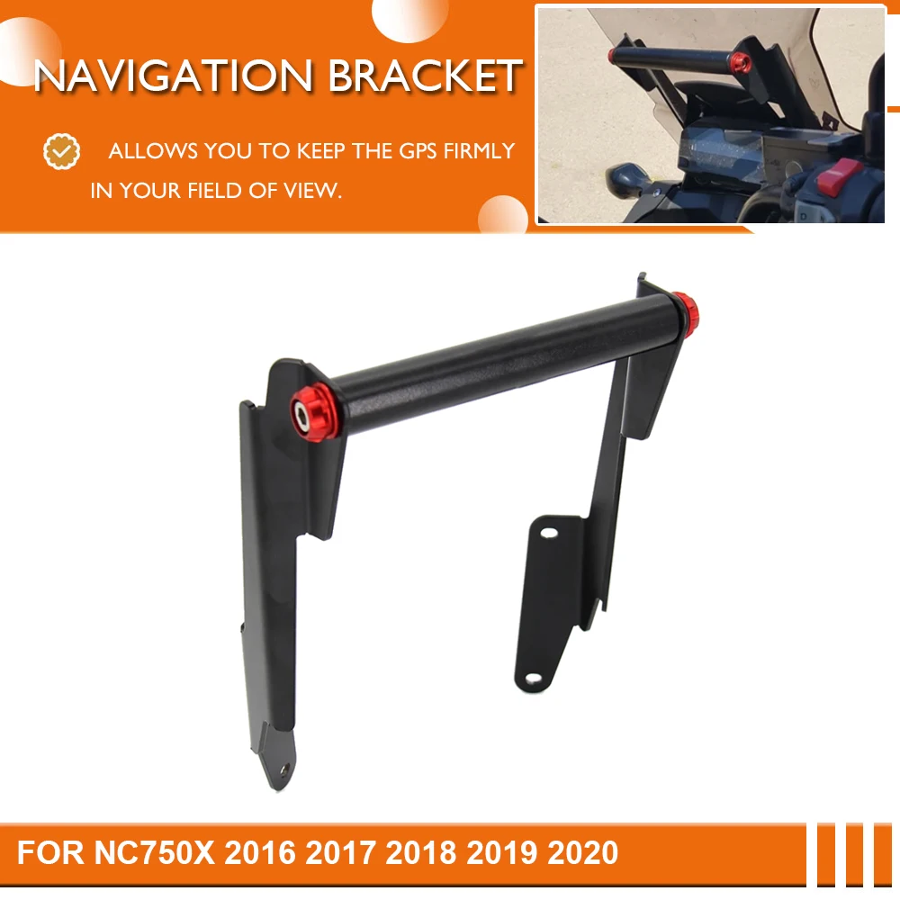 For NC750X Navigation GPS Plate Bracket Adapt Holder For NC 750 X 2016 2017 2018 2019 2020 Motorcycle Mobile Phone Stand Extend