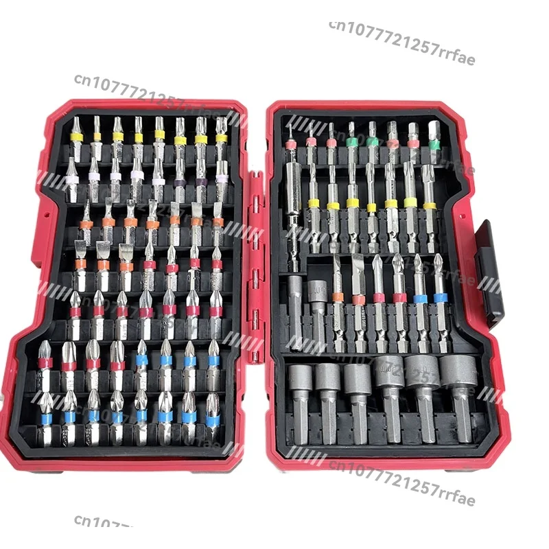 

83-piece Set of Hexagonal Plum Blossom Electric Screwdriver Hand Drill Screwdriver