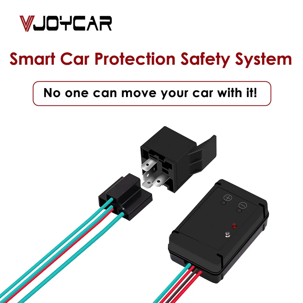 Vjoycar Smart System for Anti-theft Cars Immobilizer One Way Magic Car Alarms Remote Control Oil Cut Off