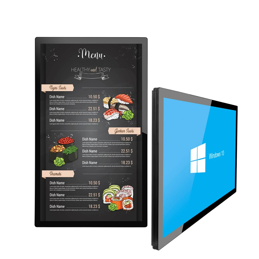 

10 12 12,1 13,3 15,6 18,5 21,5 24 32 43 65 дюймов Full HD VGA AV DVI USB вход настенное крепление сенсорный экран