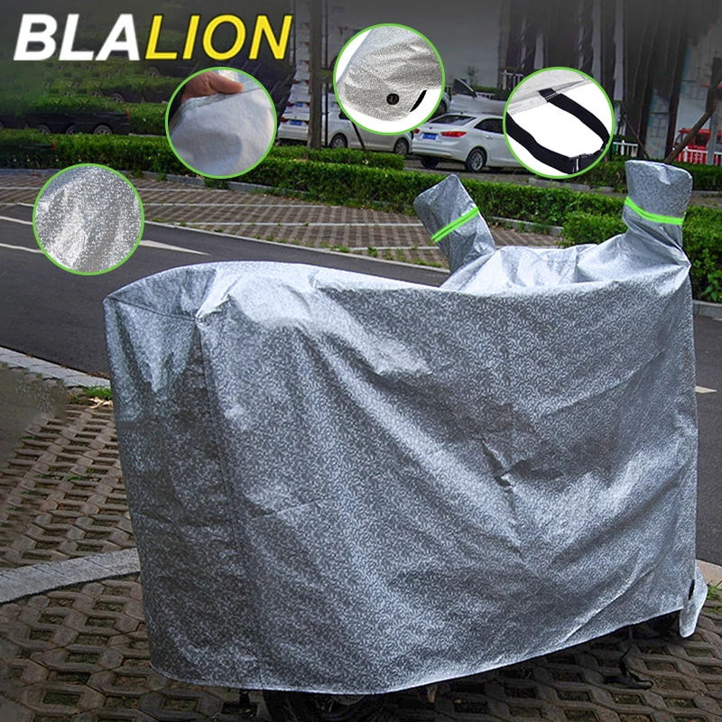

BLALION Motorcycle Clothing Aluminum Film Three Layer Rainproof Sun Bicycle Cover Electric Vehicle Protective Rain Protection