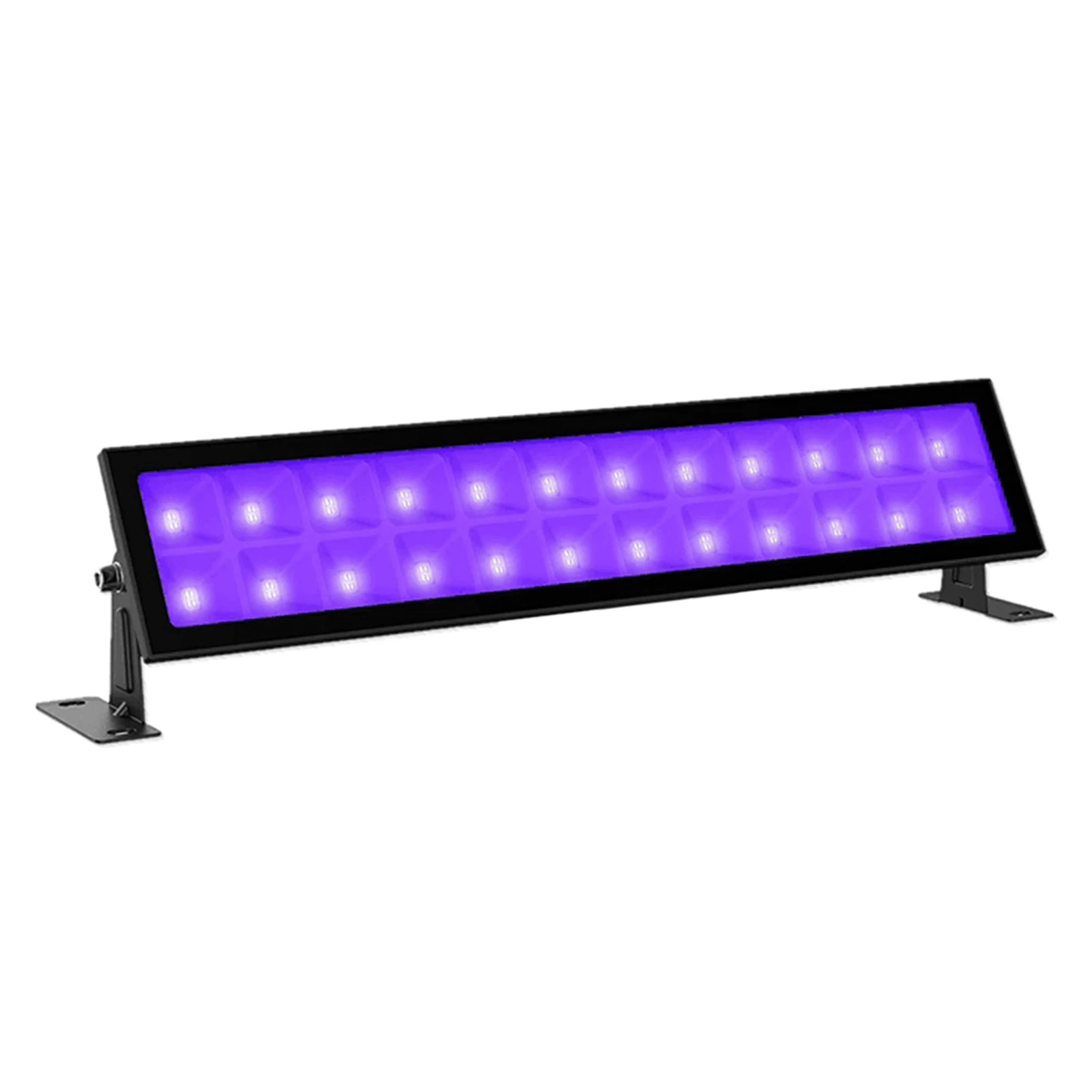 48W 72LEDs RGB Light UV Black Light Wall Washer UV Light Bar Wash Light Stage Lights for Gallery Church Wedding Birthday Party S
