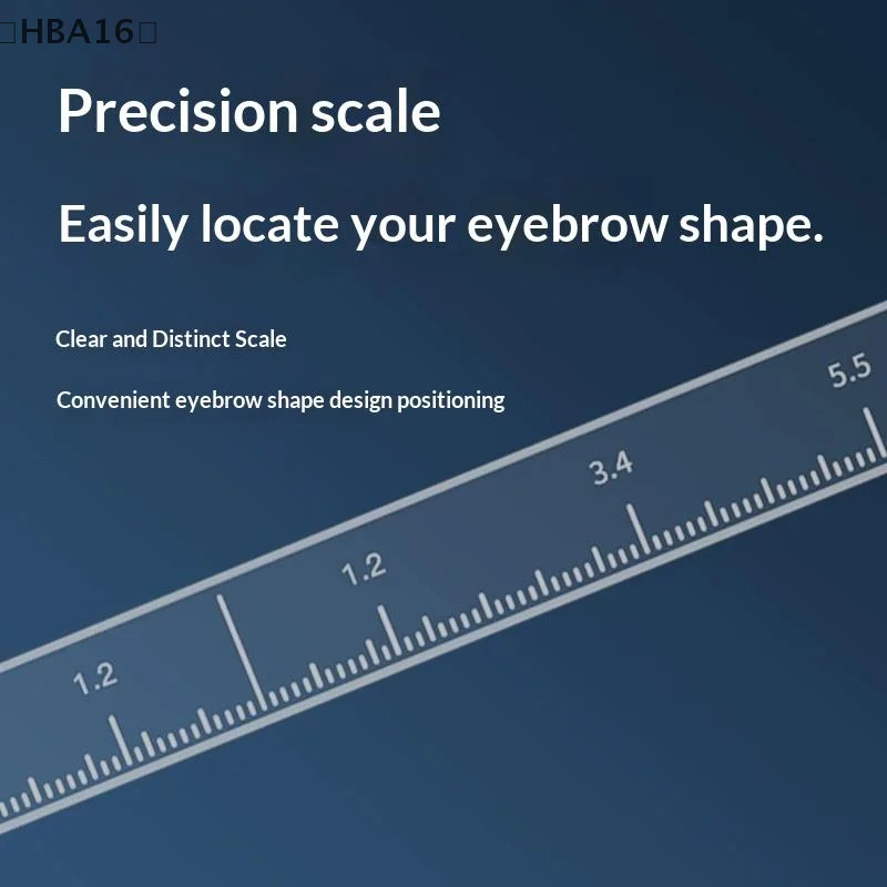 〔HBA16〕Microblading Eyebrow Mapping Ruler Permanent Makeup Brow String Pre Inked Tattoo Bow Arrow Line Drawing Auxiliary Tool