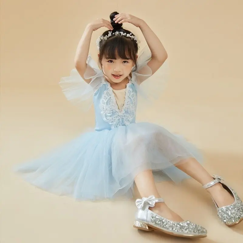 Ruoru Professional Ballerina Ballet Tutu for Child Girls Dance Clothing Kids Ballet Costumes Leotards Ballet Dress Skirt