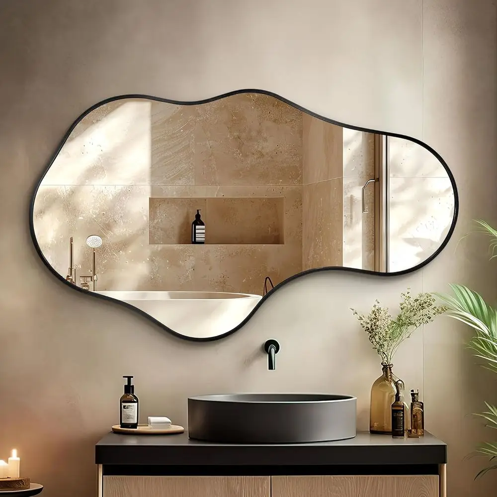 Bathroom Mirror Over Sink - Wall MirrDecorative 26