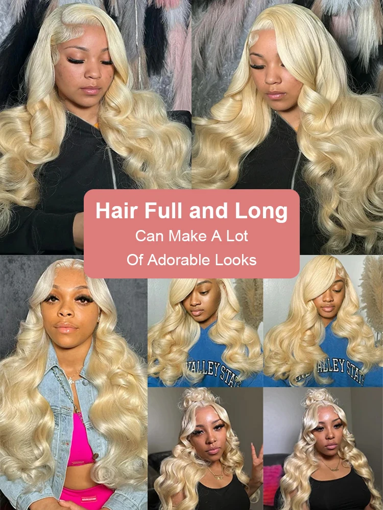 Perucas dianteiras do cabelo humano do laço para mulheres negras, louro do mel, onda do corpo, 13x6 HD, 36 ", 40", 13x4 HD, densidade 250