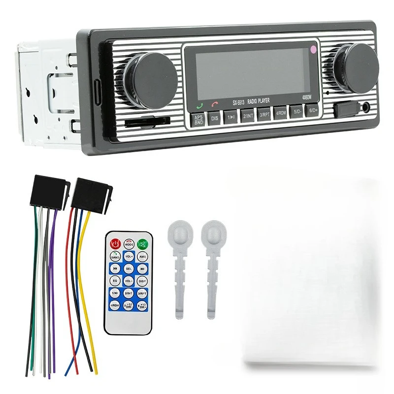 12V car bluetooth call player car mp3U disk card positioning car finding multi-function FM radio