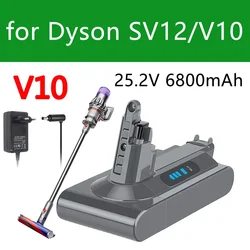 New Dyson SV12 6800mAh 100Wh Replacement battery for Dyson V10 battery V10 Absolute Fluffy cyclone V10 Battery charger