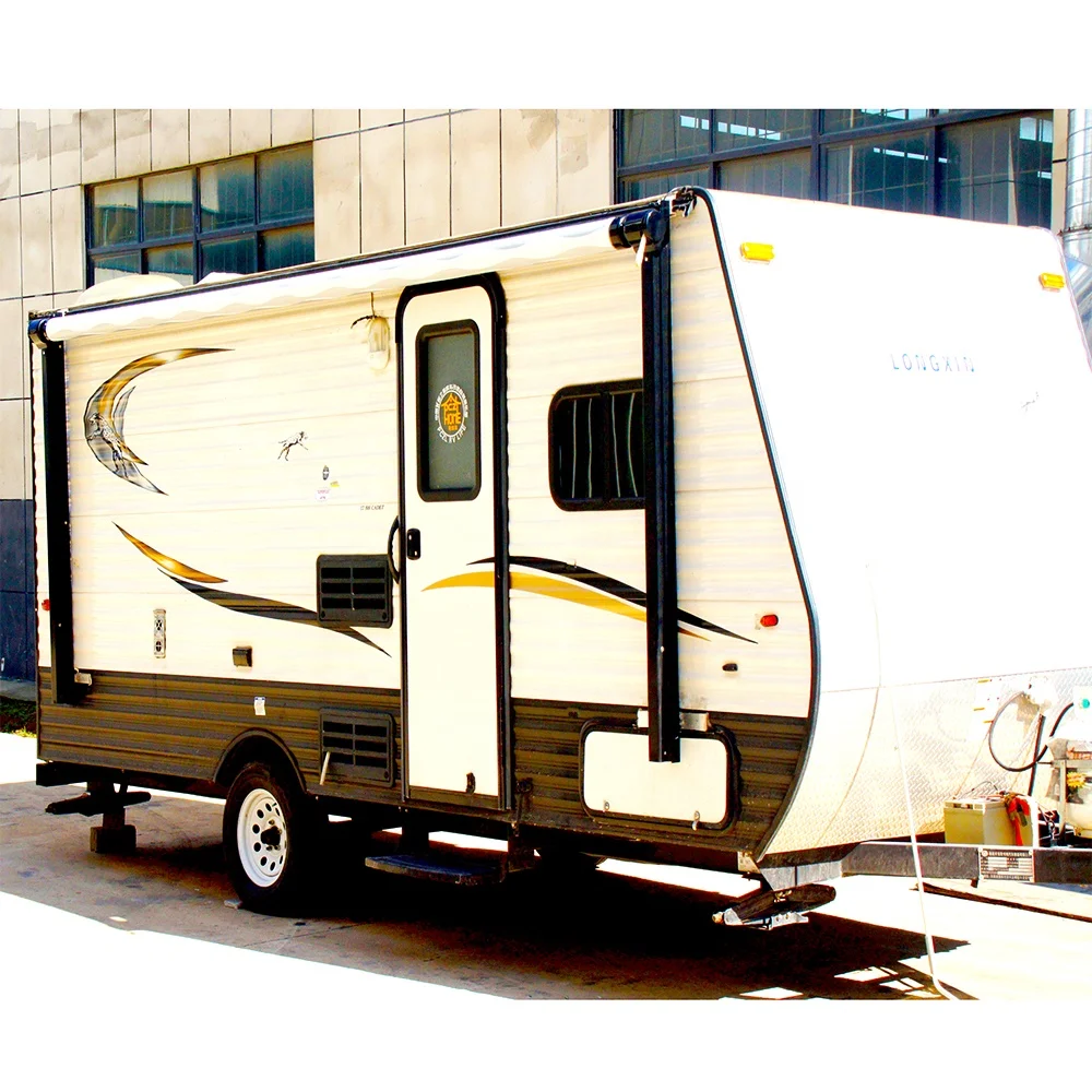 Soleflex Caravan Awning B2E Heavy Manual RV Waterproof Sunshade with Aluminum Alloy Frame