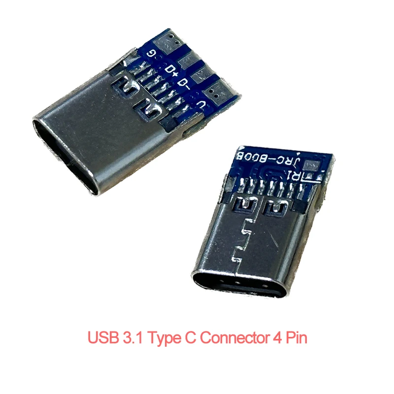 

USB 3.1 Type C 4-контактный тестовый стандартный разъем 4 P для передачи данных