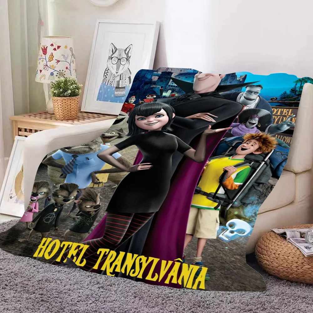 

Anime H-hotelS T-transylvaniaS Blanket Design Lightweight Throw Blanket For Dorms, Naps, Living Room, Office,Sofa,All-Season