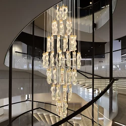 Nordic home decoration, stair chandelier, living room bedroom and dining room Pendant lights, ceiling light, indoor lighting