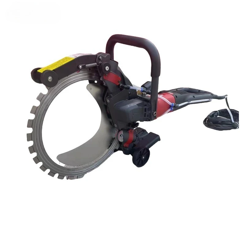 Electric Wall Saw Machine Concrete Cutter Diamond Blade Compatible Masonry Tool Dry Cut Construction Equipment