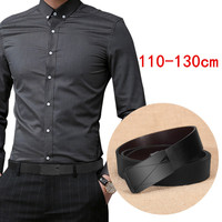 Men's PU Leather Belt 110/120/130cm Automatic Buckle for Daily Life Leisure Party Festival Work Business Fashion Accessory