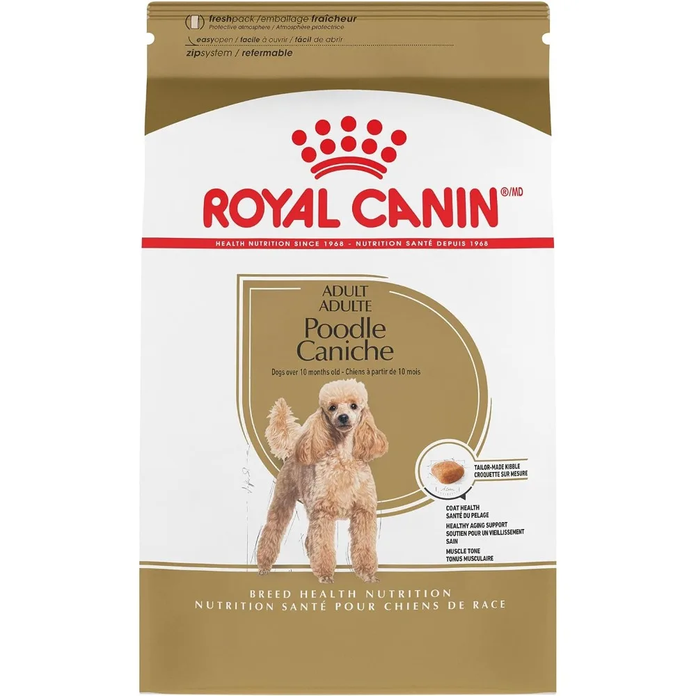 

Poodle Adult Breed Specific Dry Dog Food, 10 lb bag